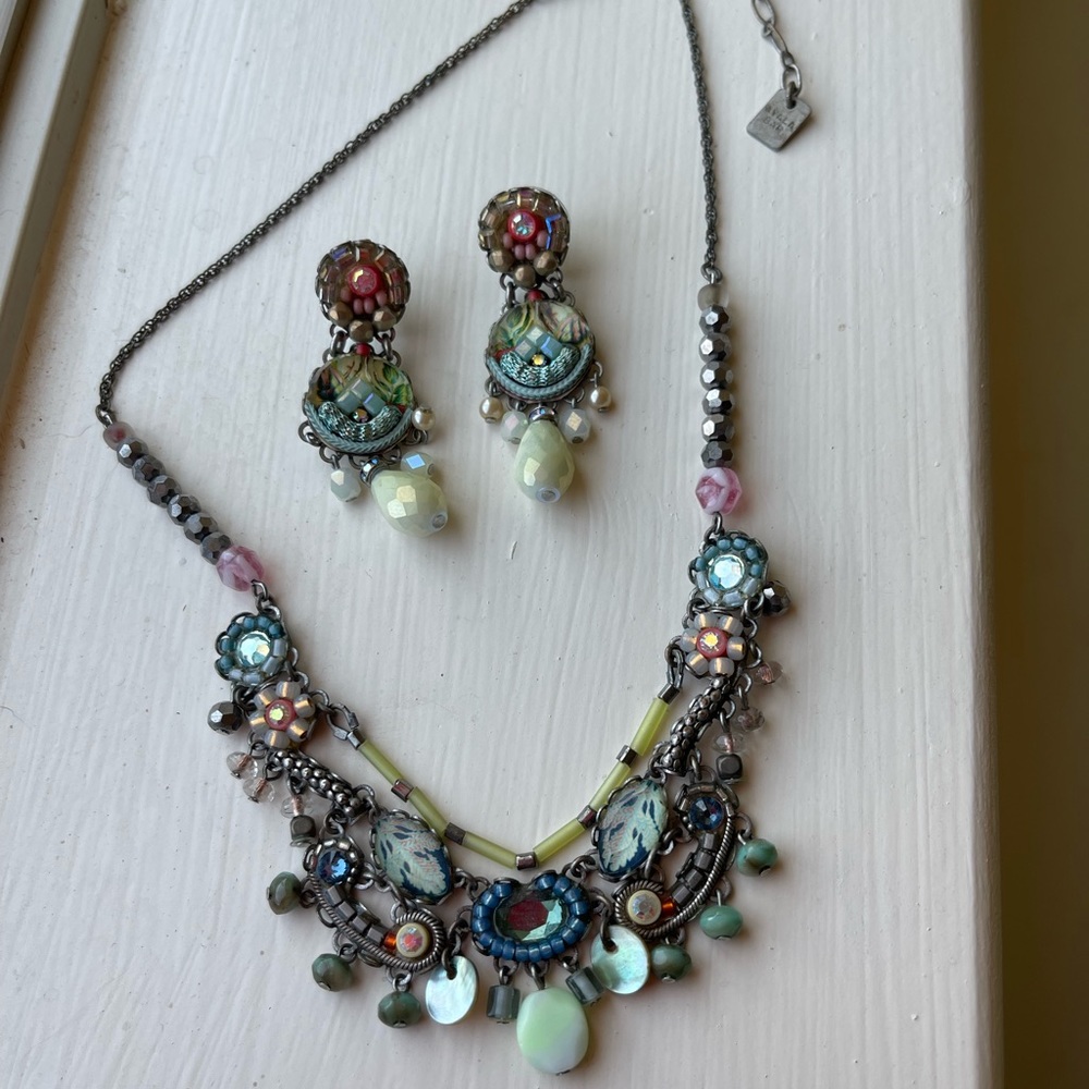 Ayala Bar Necklace/Earring Set